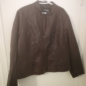 Leather jacket